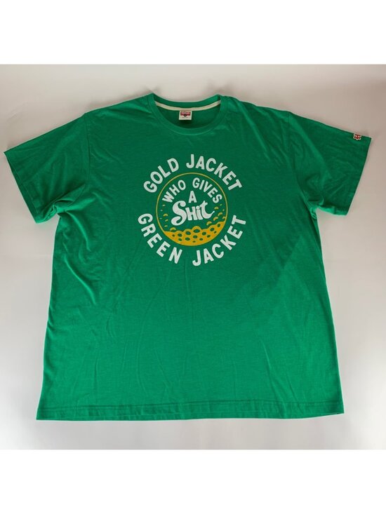 HOMAGE Other - Happy Gilmore Mens Homage Gold Jacket Green Jacket Short Sleeve Shirt Mens 3XL